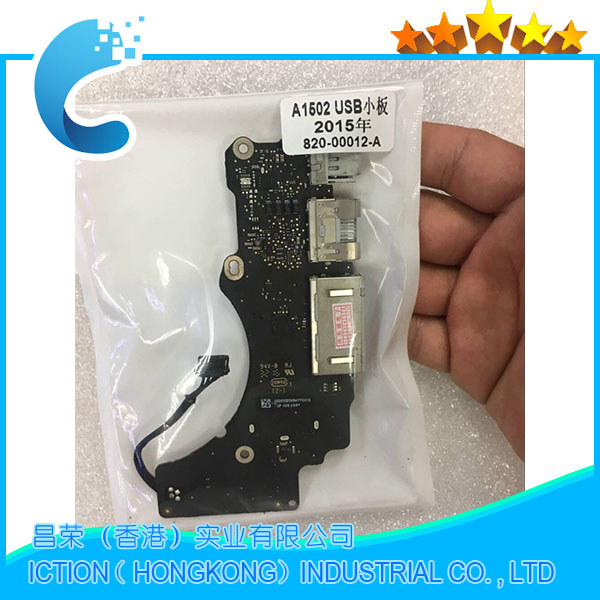 Original A1502 I/O Board USB HDMI For Macbook Pro Retina 13" A1502 I/O Board USB HDMI Card Reader Ea