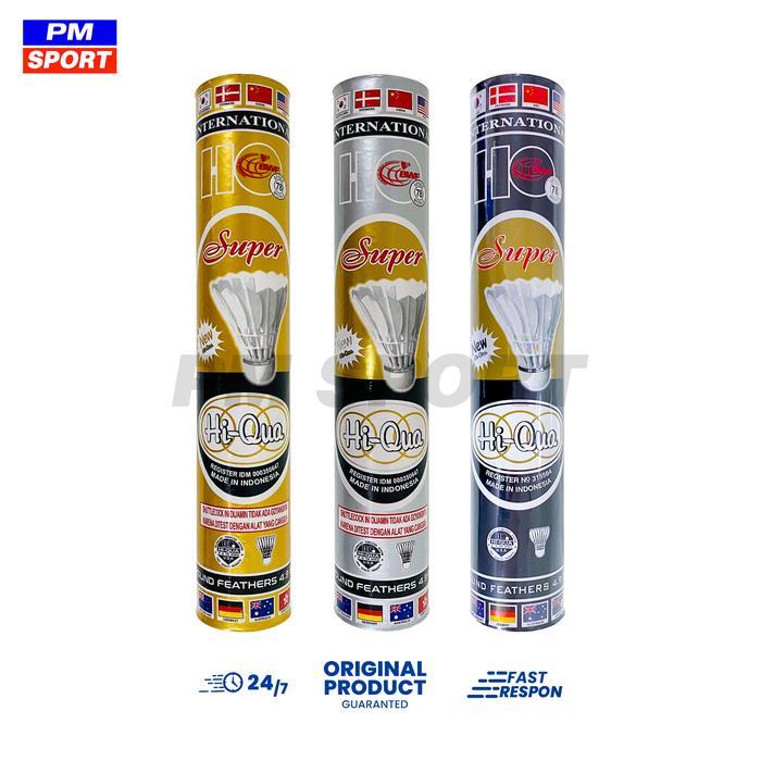 Shuttlecock Badminton Kok Bulutangkis Hiqua Super Internasional Original
