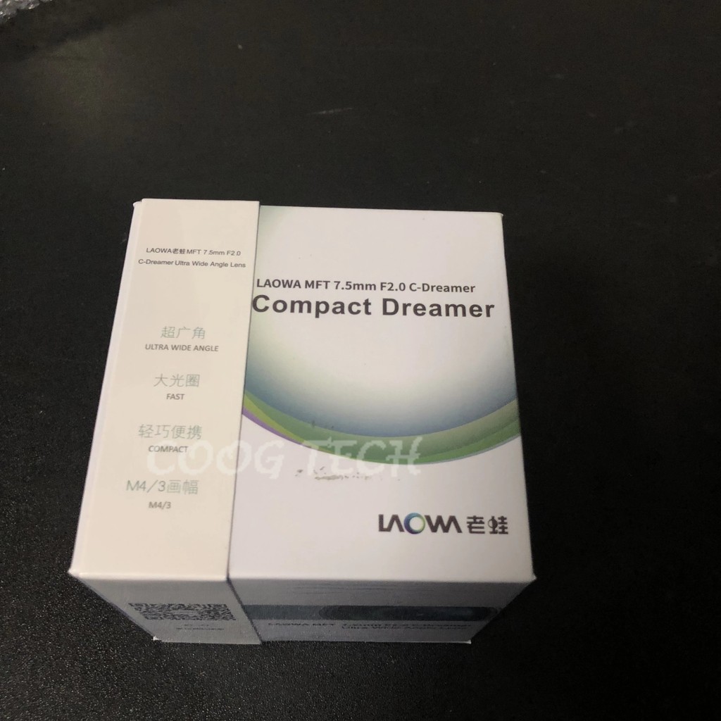 Venus Optics Laowa Zero-D S35 7.5mm T/2.9 Cine Lens for Sony E FUJI X Canon RF Nikon Z Cameras for P