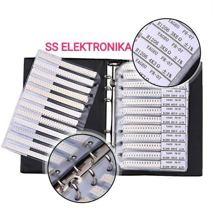 0201 Chip Resistor SMD / SMT Eceran Murah Meriah Ukuran LENGKAP