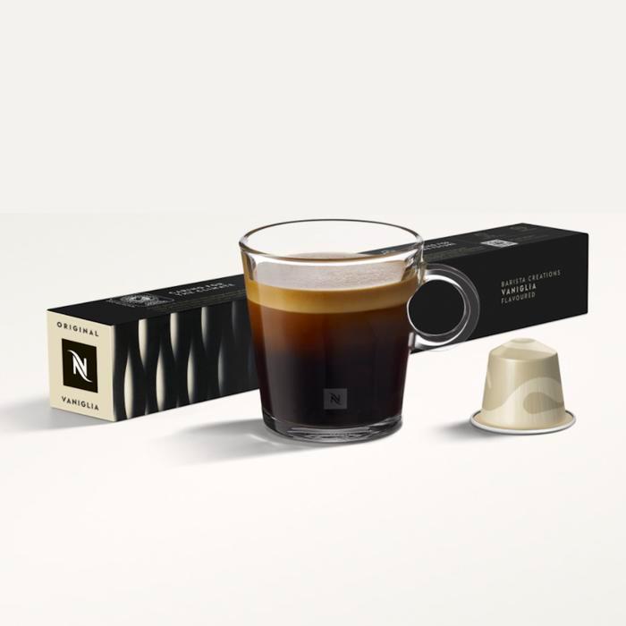 Ready Nespresso Barista Creations Vaniglia Flavoured Coffee Capsule