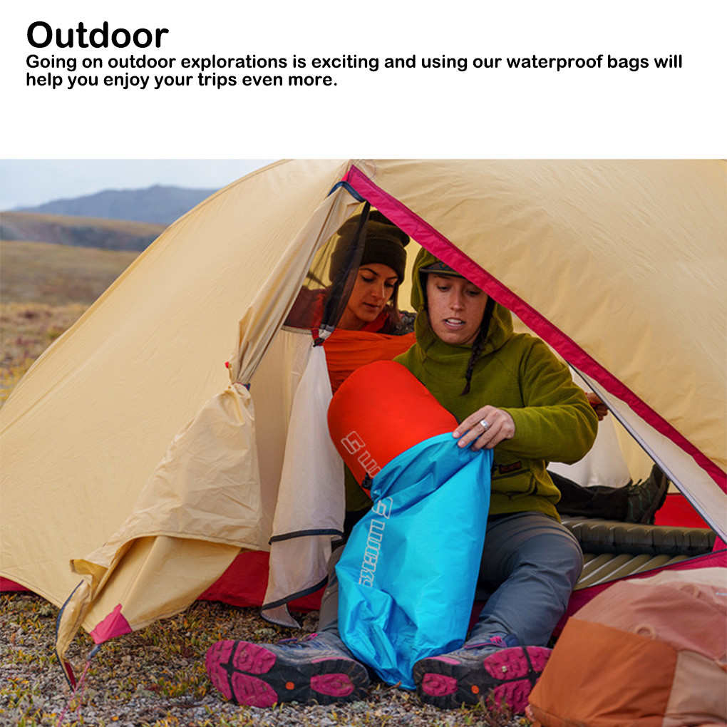 3/5/8/12/15/25/35/75L Waterproof Dry Bag Sack Ultralight Drifting Swimming Clothes Storage Bag