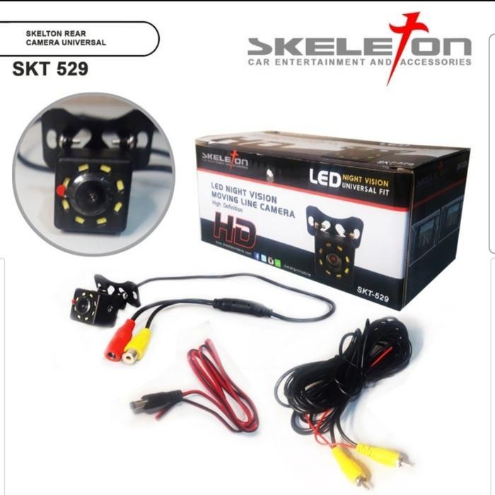 Kamera Mundur Parkir Moving Line Skeleton