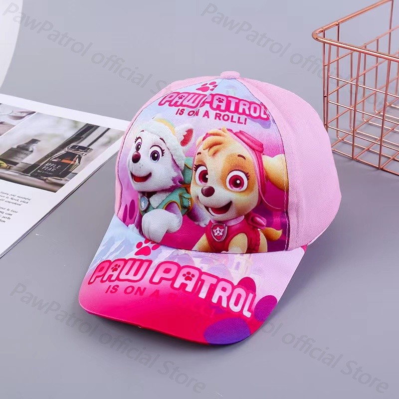 New Paw Patrol Baseball Cap Cartoon Character Outdoor Sports Toy Hat Cute Comfortable Sunscreen Mesh