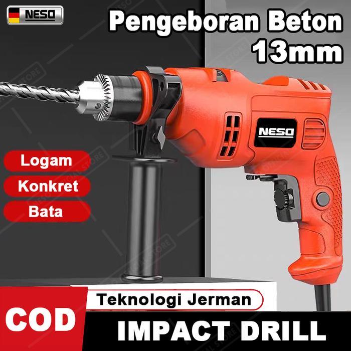 Orion - O Mesin Bor 13Mm Listrik Impact Drill Electric Drill Bolak Balik Bor Beton Bor Besi