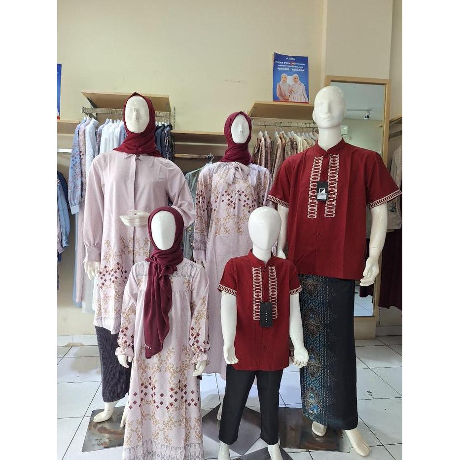SARIMBIT RABAT ELZATTA BAJU MUSLIM COUPLE KELUARGA TERBARU 2025 LIMITED STOK SIAPA CEPAT DIA DAPAT