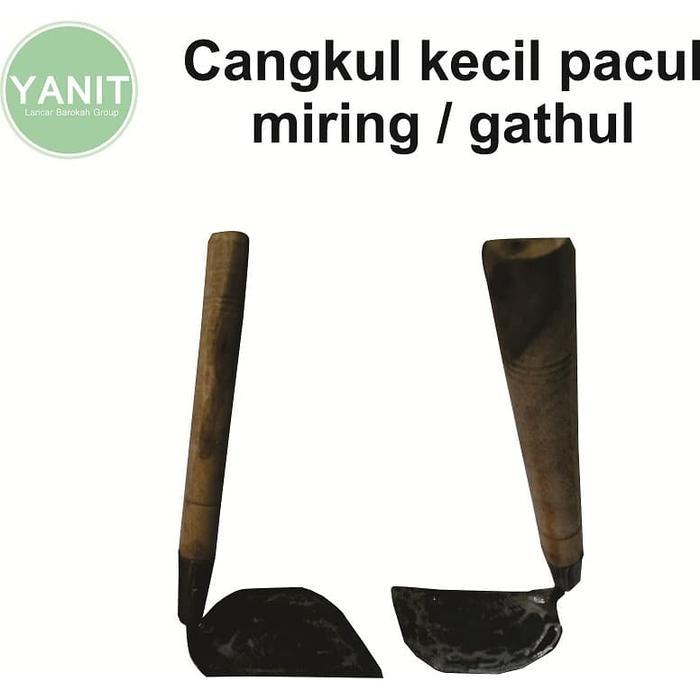 Cangkul Kecil Pacul Miring Atau Gathul