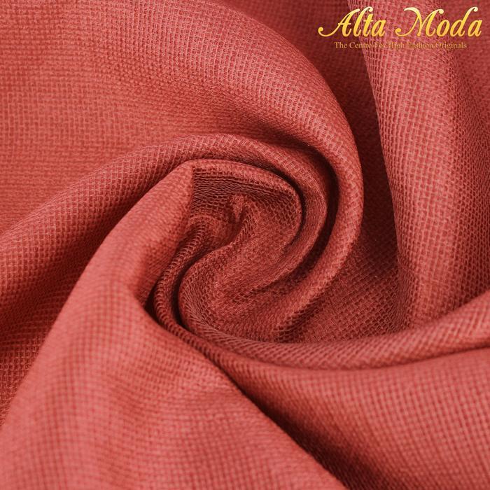 CUCI GUDANG Silk Gazar Warna Salmon - Salem (Alta Moda)