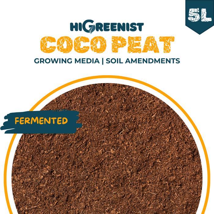 Coco Peat Premium (5L & 20L BAG) - Media Tanam Coco Peat Fermentasi