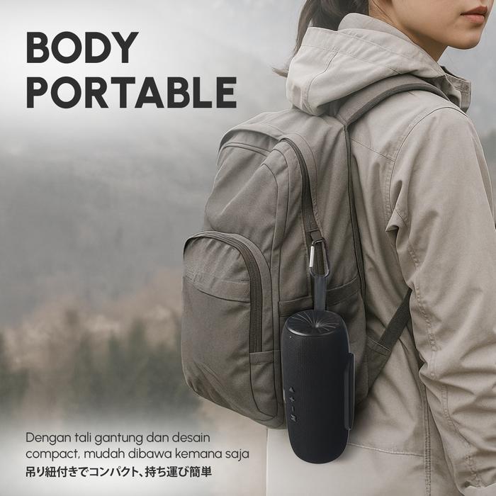 Nakamichi Nbs210 Portable Wireless Speaker Audio Bluetooth