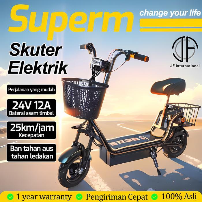 SKUTER ELEKTRIK MINI SKUTER ELEKTRIK DEWASA SCOOTER LISTRIK