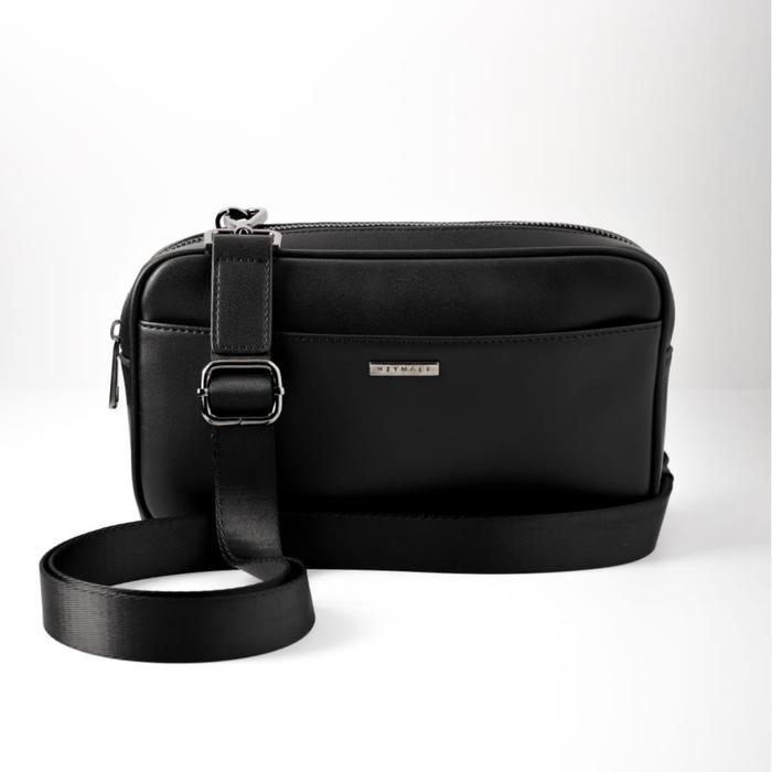 HEYMALE NU COPEN SLINGBAG BLACK TAS SELEMPANG