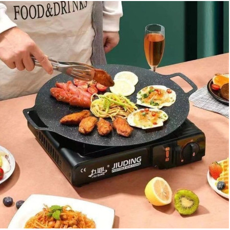 WAJAN KONDUKSI ALAT PANGGANG BBQ BARBEQUE MULTIGUNA GRILL PAN ANTI LENGKET