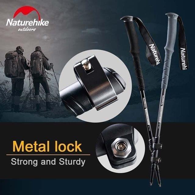 TERBARU Trekking Pole Naturehike Duraluminium 7075 // Trekking Pole Pria