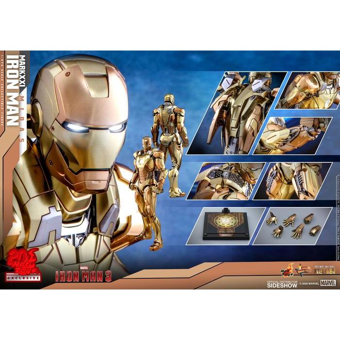 Action Figure Hot Toys Iron Man Mark 21 / XXI Midas Diecast Rare