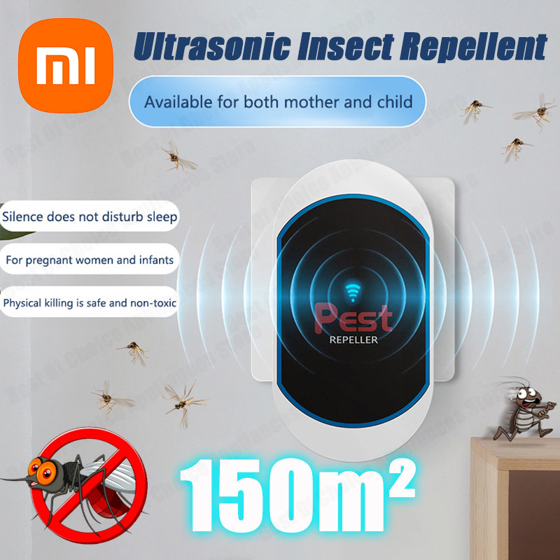Ultrasonic Pest Repellent Rodent Repellent Household Rodent Trap Plug-In Mosquito Pest Device For