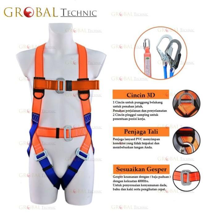 qzy1- Body Harness Safety Double Hook Safety Body Harness 2M Legion Safety Harness Safety
