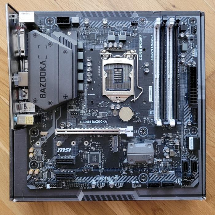 Dijual MSI B360M Bazooka Gaming Motherboard Coffeelake 1151 Gen 8 & 9