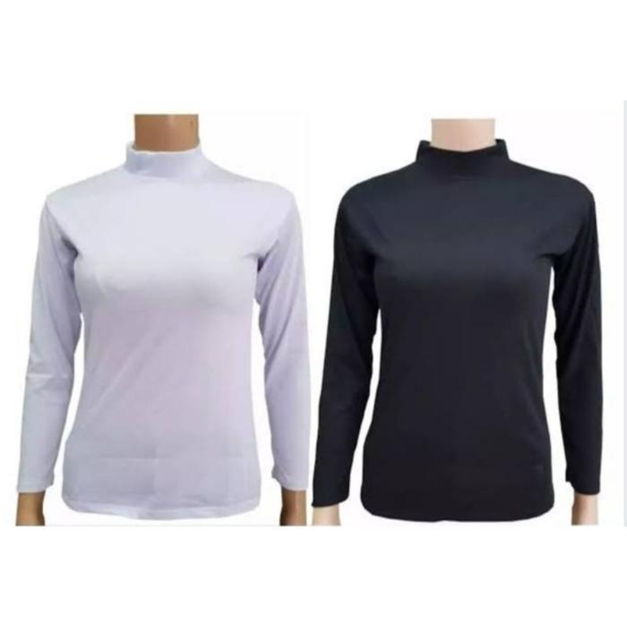 olfc- Manset Kaos Lengan Panjang Bahan Jersey Zoya