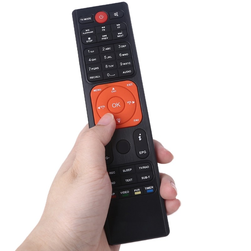 1Piece Gtmedia Wearproof Black Remote Control Fit for V7 V7S V7 V7