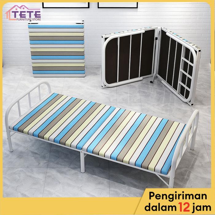TETE_5 Kasur Lipat Saku Portable Multifungsi Untuk Rumah Kantor Kos Kosan Tidur Siang Desain