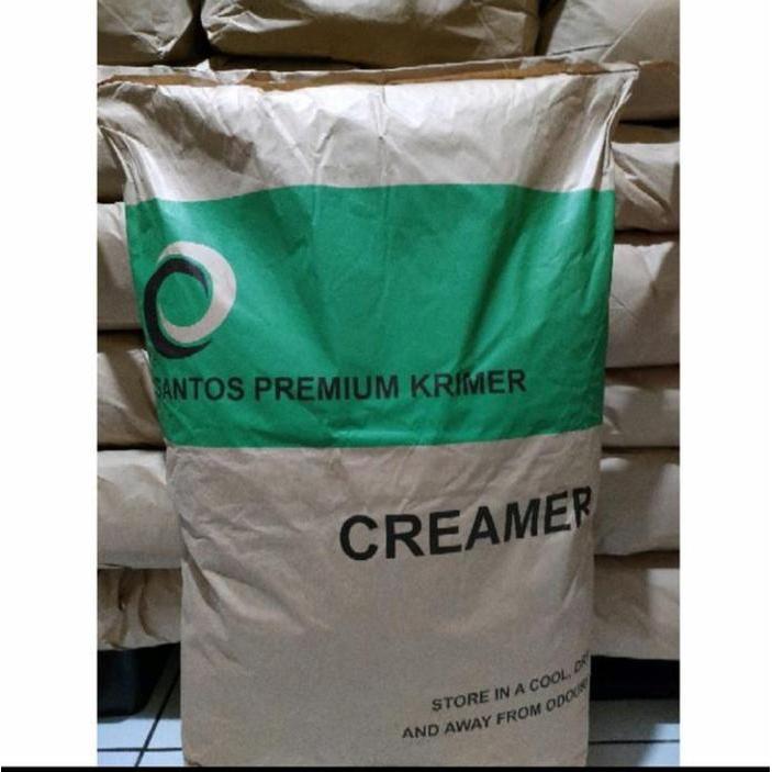 (PROMO) SANTOS CREAMER SANTOS ZAK CREAMER 25KG GROSIR / NON DAIRY CREAMER/KRIMERBUBUK BAHAN BAKING