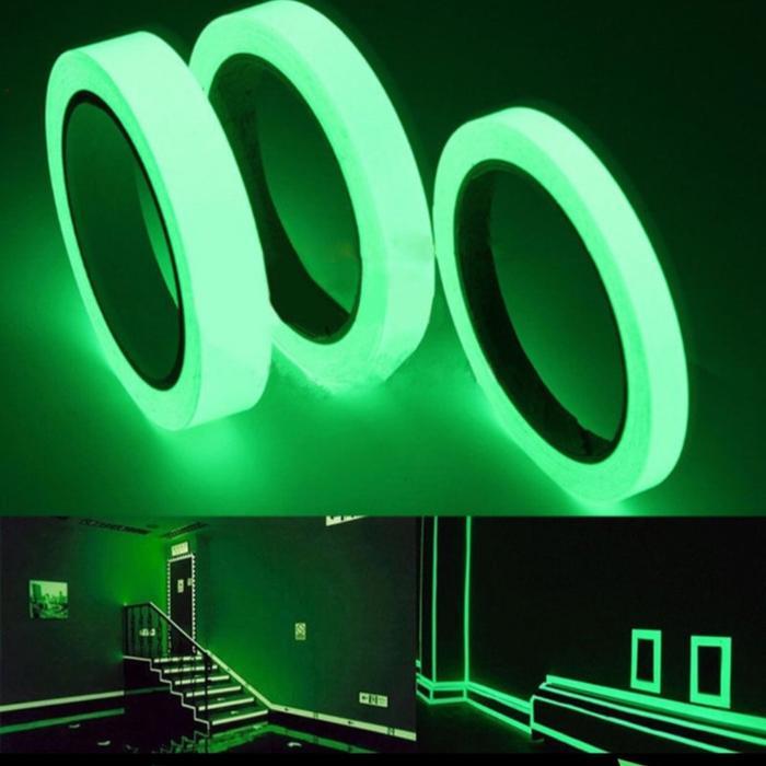 NW best seller Stiker Fosfor (Glow Tape)Glow in The Dark 2,5cm