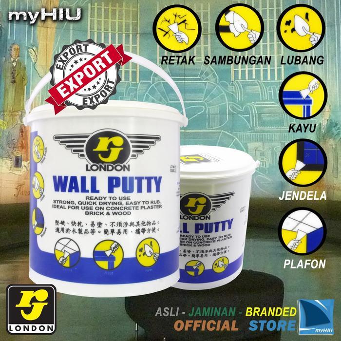 Plamir Tembok Dempul Kayu Asbes Gypsum Bata GRC 5 kg RJ LONDON