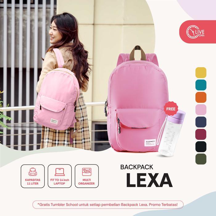 Eiger Bag'S Collection - Tas Ransel Wanita Tas Punggung Laptop Backpack Lexa Tas Sekolah Tas Kuliah