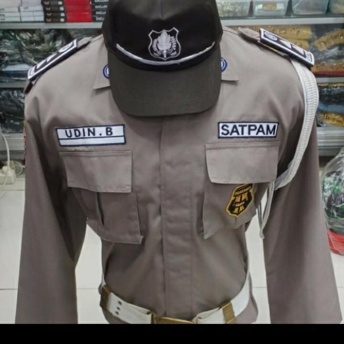TERLARIS seragam pdl security terbaru atribut READY