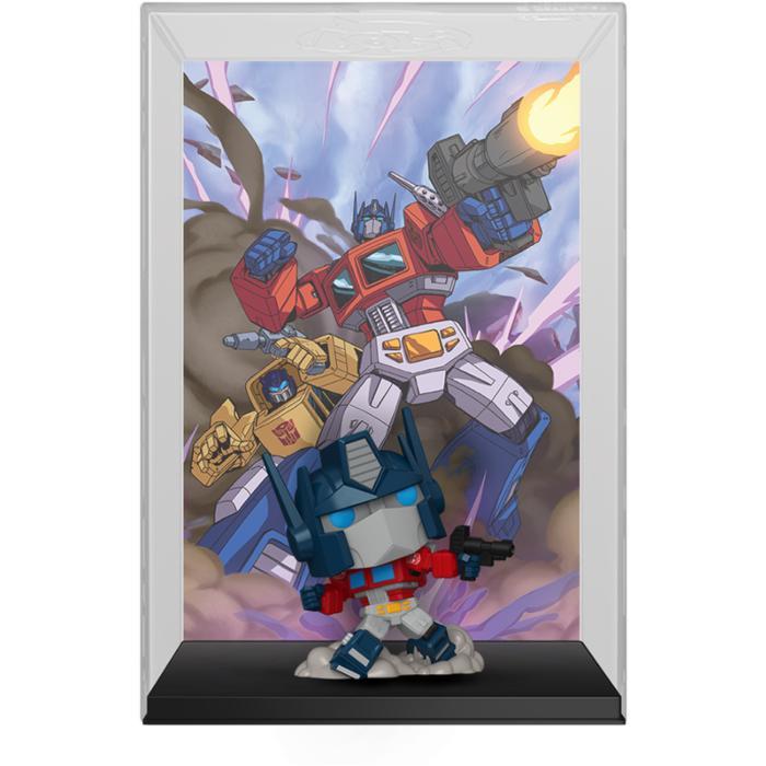 FUNKO POP TRANSFORMERS X MAGIC THE GATHERING OPTIMUS PRIME COVER