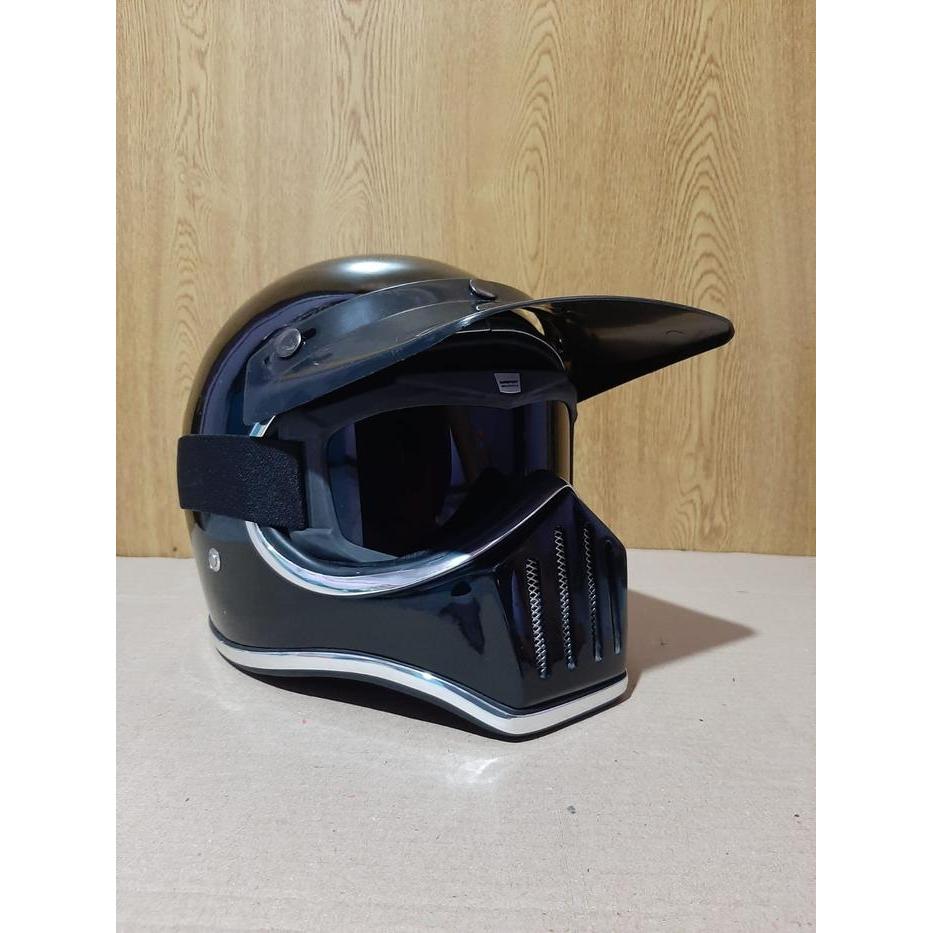 Diskon Helm Cakil-Helm Cakil Custom-Helm Cakil List Crome-Cakil Classic Original