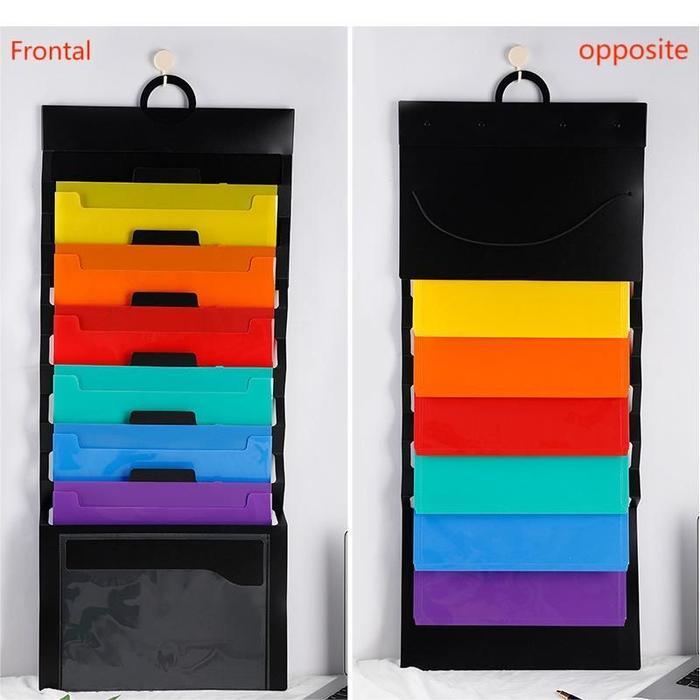 A4 Tas Dokumen Anti Air Rak File Gantung Warna Folder File Dokumen