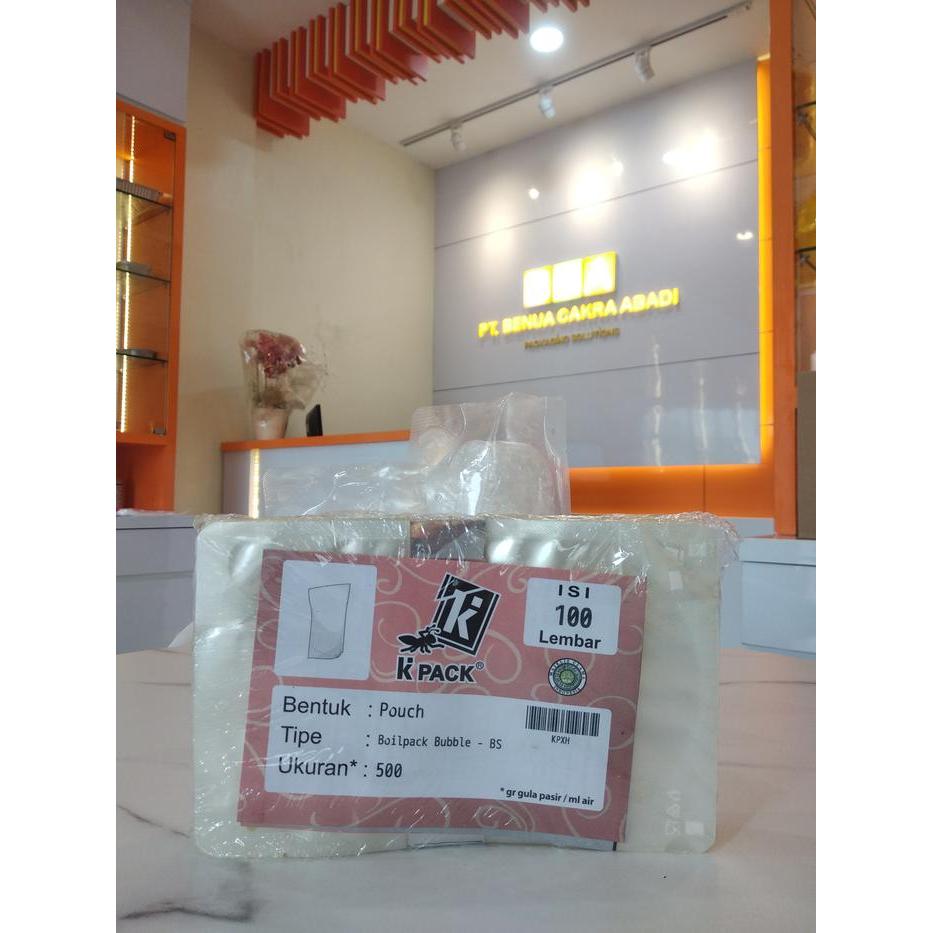 Ada Stok POUCH BUBBLE BOIL PACK 500 z - 13 x 20.5 cm ISI 100PCS