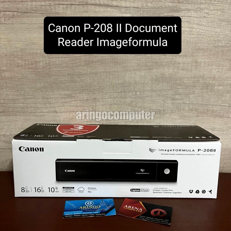 Canon P-208 II Document Reader Imageformula