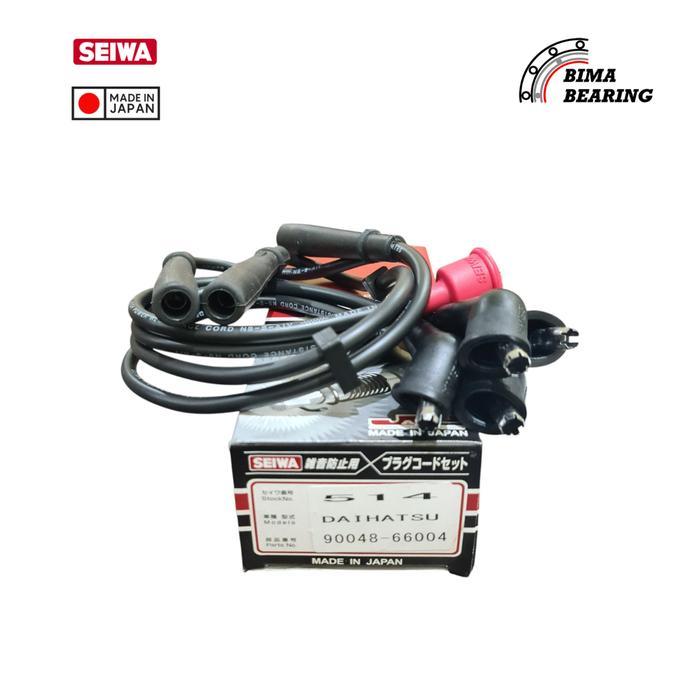 stores Kabel Busi S75 Hijet Charade G10 1.0 1000 CC 90048-66004/514 SEIWA JAPAN Ignition Cable COrd