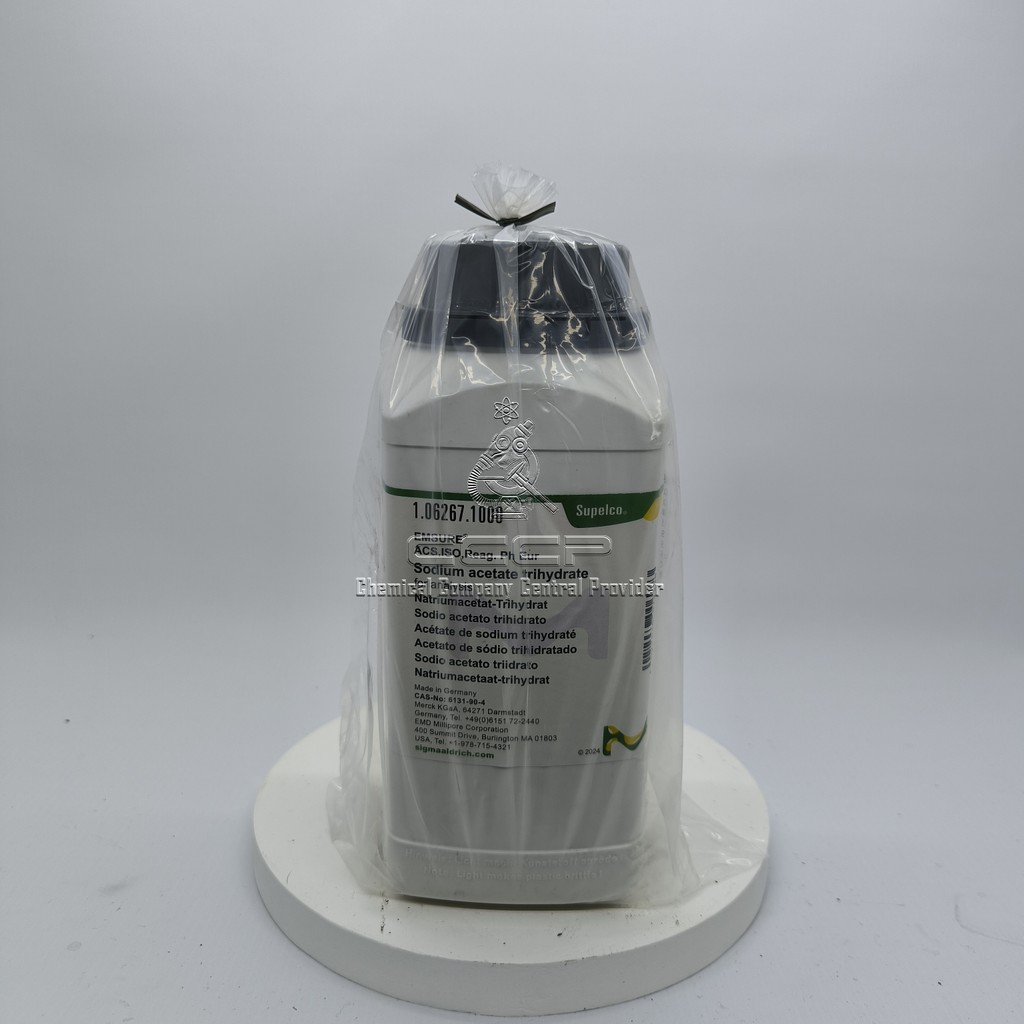 Sodium Acetate Trihydrate 106267 Merck 1gr Repack/Ecer