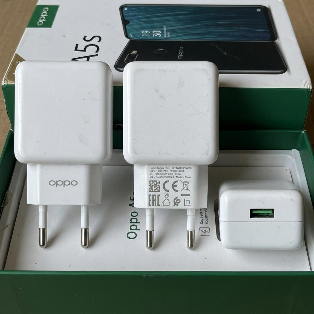 Adapter Charger Oppo VC54JAEH Original Bekas Fast Charging VOOC 20W 5V 4A Cocok Oppo A9 2020