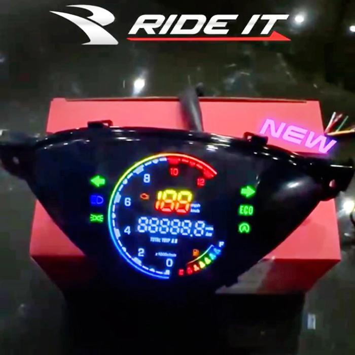 Speedometer Mio Digital Spidometer Mio Sporty / Mio Smile Speedometer Yamaha Odometer Digital Led