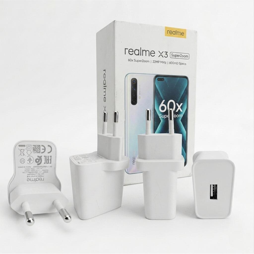 Adaptor Cas Realme OP92JAEH Original Bekas Fast Charging 18W 9V 2A Cocok Realme X3 SuperZoom