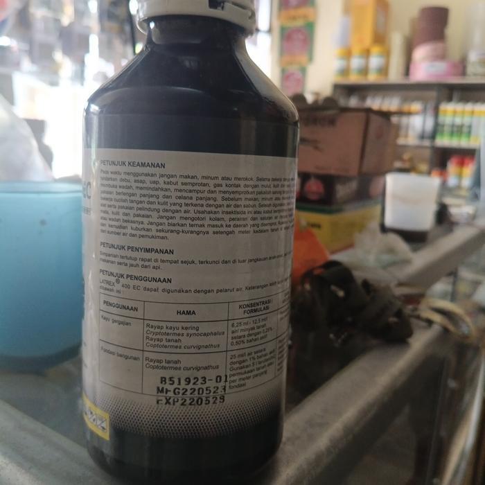 Anti Rayap Latrex 400ec Liter Obat Rayap
