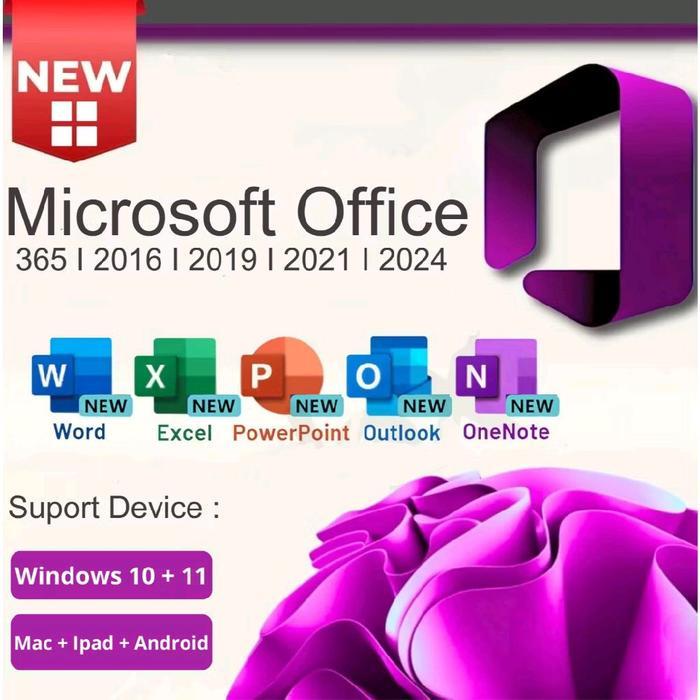 Promo Microsoft Office Professional Plus Lifetime Serial Key 2024/2021/2019/365