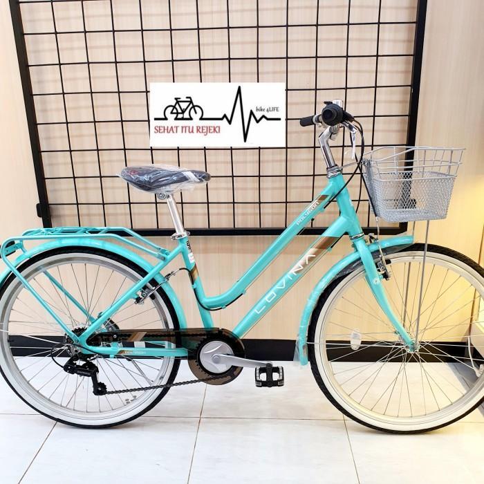SEPEDA MINI POLYGON LOVINA 26. SEPEDA KERANJANG CITY BIKE TOSCA - Not Specified