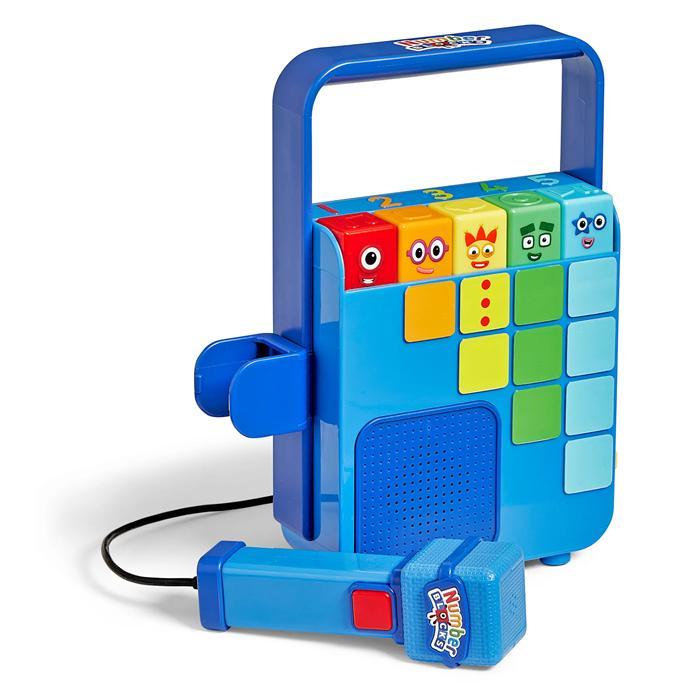 Hand2Mind Numberblocks Sing and Record Music Player, Mainan Musik Edukasi Numberblocks. Bernyanyi,