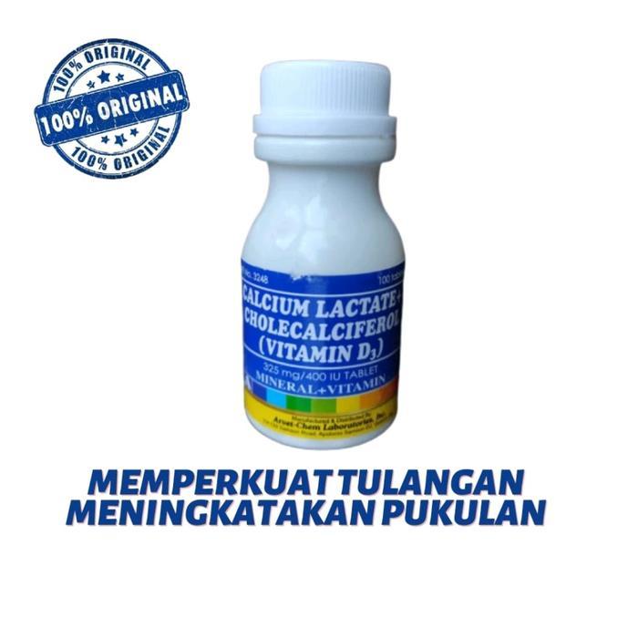 TERLARIS MULTIVITAMIN AYAM & CALCIUM LACTATE OTOT STAMINA AYAM IMPORT KALSIUM