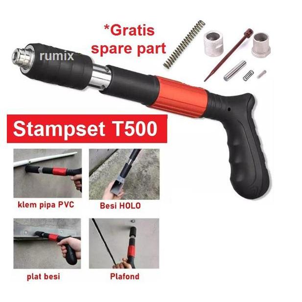 Mini Stampset T500 Mesin Stamp Alat Beton Besi Baja Terbaru 