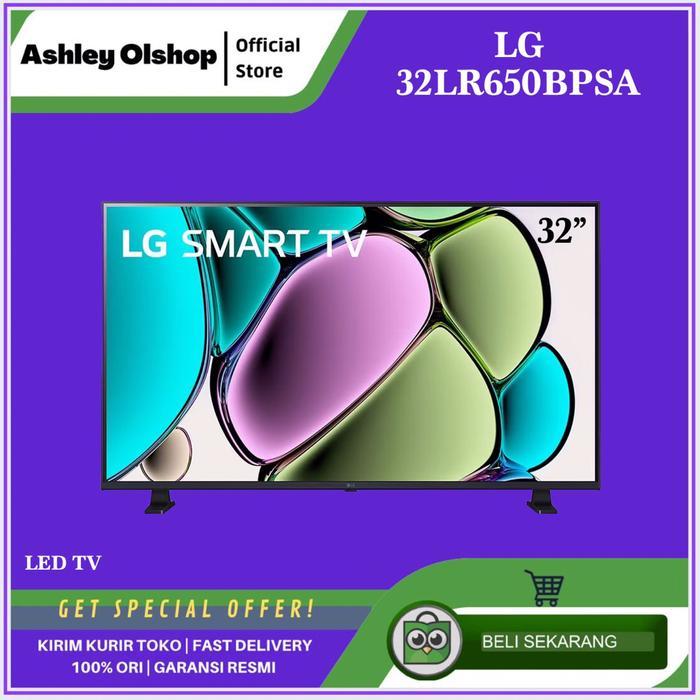 Smart TV HD LG 32 Inch 32LR650BPSA LED TV LG 32-LR650BPSA TV LR65 32 Inci
