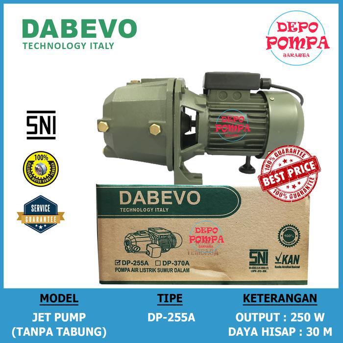 Ready New Pompa Air JET PUMP DABEVO 255 / JET PUMP 250 WATT