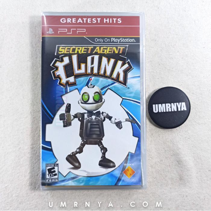 PSP UMD Secret Agent Clank CD Game Kaset Playstation Portable Games