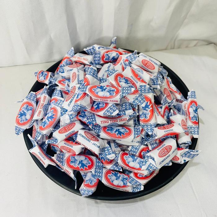 PERMEN JAHE TING TING RASA TRADISIONAL TING TING JAHE MANIS PERMEN JADUL HARGA GROSIR